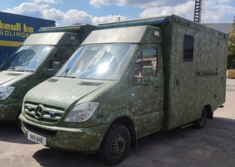 More former ambulances sent to frontline of Ukraine conflict.jpg