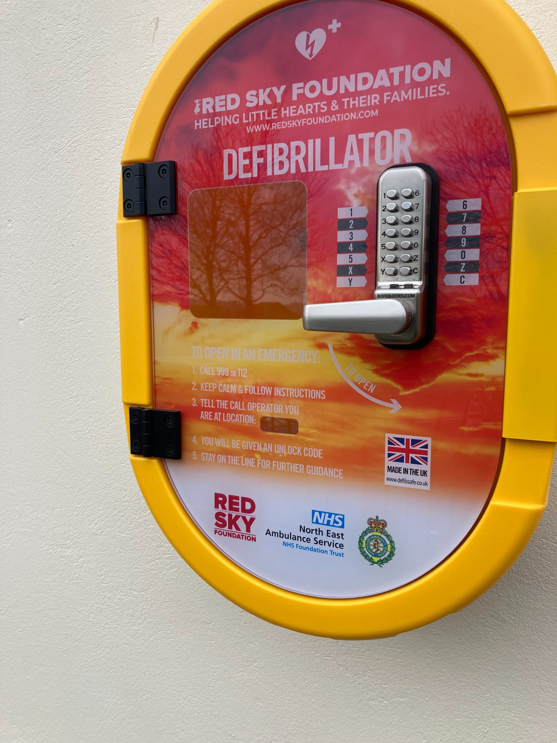 Defibrillator in Sunderland