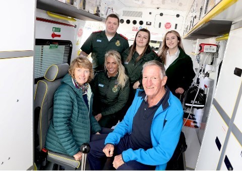 Chris Browitt with NEAS staff (left to right) Graeme Cutty, Louise Fawcus, Charlotte Saul and Hollie Hicks.jpg