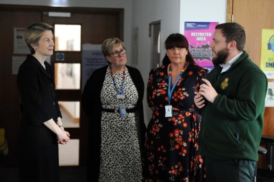 Amanda Pritchard visits the Emergency Operations Centre at North East Ambulance Service