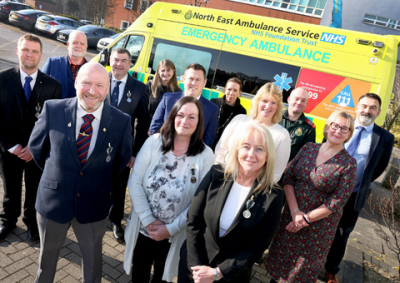 Frontline ambulance workers recognised for their contribution to the ambulance service.png