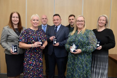 NEAS staff receive Queen's Medal