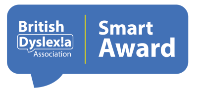 British Dyslexia Association Smart Award logo