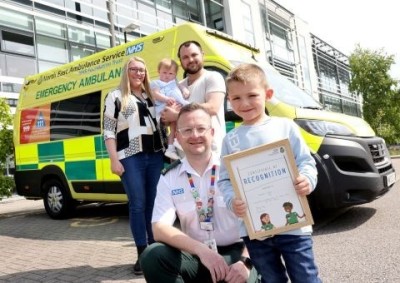 Brave five-year-old recognised for helping his poorly mam.jpg